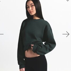 Skims Classic Cotton Crewneck Sweatshirt